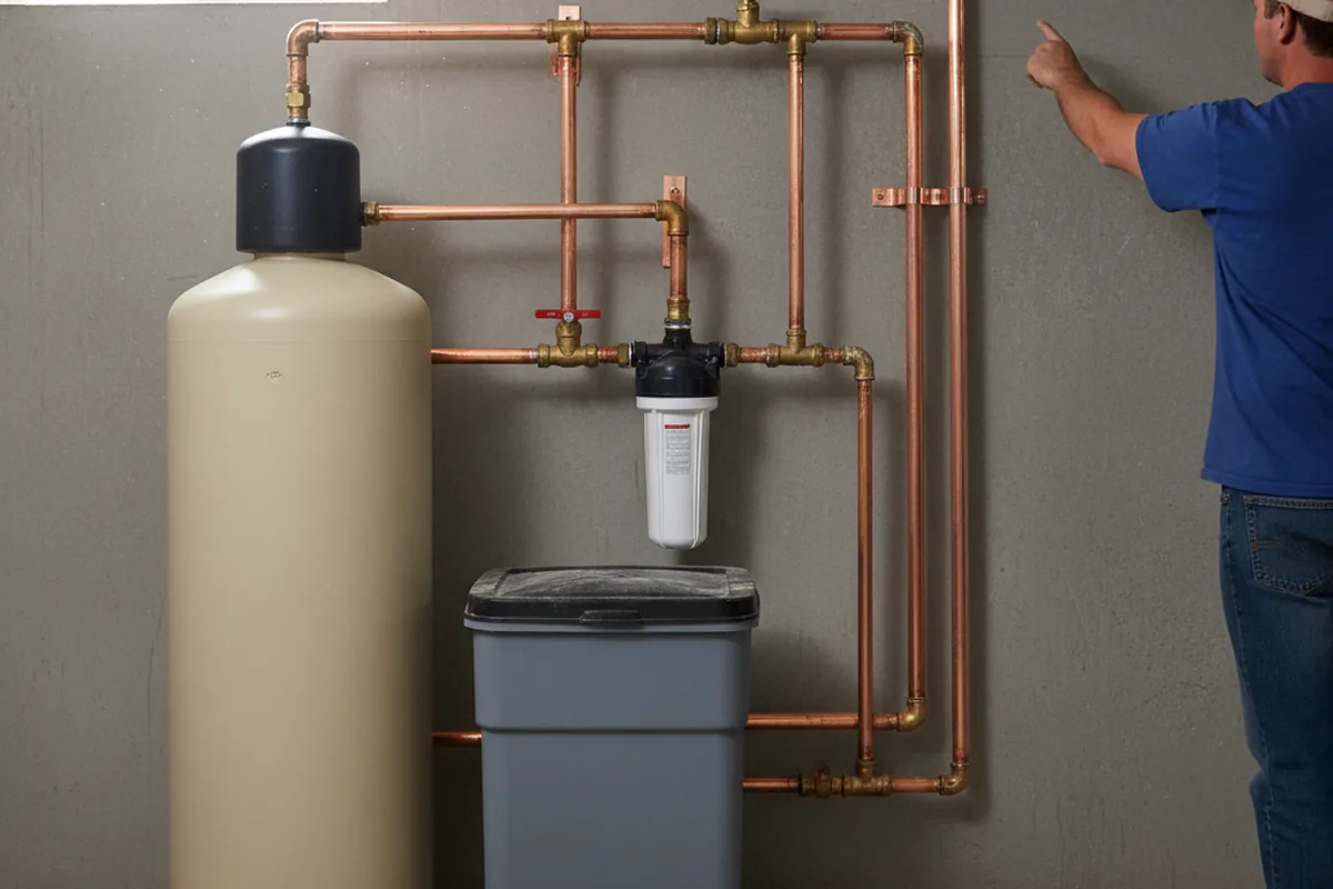Whole-house water treatment system installed in Sandy Spring